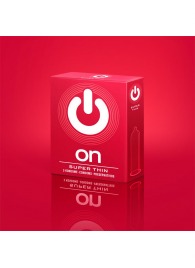 Супертонкие презервативы ON) Super Thin - 3 шт. - ON) - купить с доставкой в Рыбинске