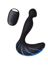 Чёрно-синий массажер простаты Erotist Third - Erotist Adult Toys - в Рыбинске купить с доставкой