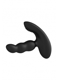 Черный силиконовый стимулятор простаты Levett Nitoc с пультом ДУ - Levett - в Рыбинске купить с доставкой