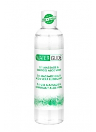 Гель-смазка 2-в-1 MASSAGE   LUBRICANT ALOE VERA - 300 мл. - Waterglide - купить с доставкой в Рыбинске