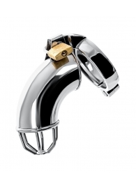 Серебристый мужской пояс верности TOYFA Metal - ToyFa - купить с доставкой в Рыбинске