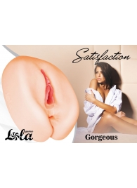 Мастурбатор с 2 тоннелями Satisfaction Gorgeous - Lola Games - в Рыбинске купить с доставкой