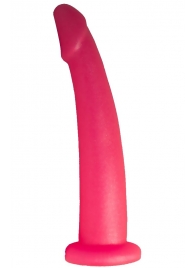 Розовый стимулятор простаты из геля - 18 см. - LOVETOY (А-Полимер) - в Рыбинске купить с доставкой
