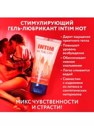 Стимулирующий гель-лубрикант Intim Hot - 60 гр. - Биоритм - купить с доставкой в Рыбинске