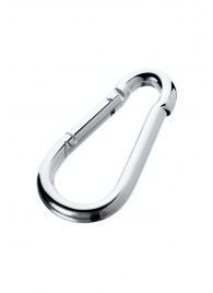 Серебристый карабин TOYFA Metal - ToyFa - купить с доставкой в Рыбинске