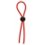 Красное эрекционное лассо с одной бусиной-утяжкой STRETCHY THIN LASSO - Dream Toys - в Рыбинске купить с доставкой