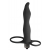 Черная вибронасадка для двойного проникновения Flirtini - 15,9 см. - Lola Games - купить с доставкой в Рыбинске