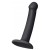 Черный фаллос на присоске Silicone Bendable Dildo S - 17 см. - Strap-on-me - купить с доставкой в Рыбинске