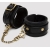 Черные оковы на ноги Bound to You Faux Leather Ankle Cuffs - Fifty Shades of Grey - купить с доставкой в Рыбинске