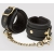 Черные наручники Bound to You Faux Leather Wrist Cuffs - Fifty Shades of Grey - купить с доставкой в Рыбинске