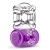 Фиолетовое эрекционное виброкольцо One Night Stand Vibrating C-Ring - Blush Novelties - в Рыбинске купить с доставкой