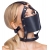 Черный намордник с кляпом-шаром Head Harness With A Gag - Orion - купить с доставкой в Рыбинске