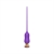 Фиолетовый тонкий стимулятор Nipple Vibrator - 23 см. - I-MOON - купить с доставкой в Рыбинске