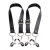 Ремни с зажимами для половых губ Spread Labia Spreader Straps with Clamps - XR Brands - купить с доставкой в Рыбинске