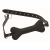 Черный кляп в форме косточки Hound Adjustable Dog Bone Gag - XR Brands - купить с доставкой в Рыбинске