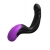 Черно-фиолетовый вибромассажёр простаты Hyper-Pulse P-Spot Massager - Pipedream - в Рыбинске купить с доставкой