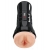 Телесный мастурбатор-вагина в черной колбе Super Luscious Lips XXL - Pipedream - в Рыбинске купить с доставкой