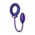 Фиолетовое эрекционное виброкольцо с анальным шариком Eclipse - ONE DC B.V. - в Рыбинске купить с доставкой