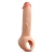 Телесная насадка-удлинитель Thrive 8.75 Inch Realistic Penis Extender Sleeve - 22,2 см. - Blush Novelties - в Рыбинске купить с доставкой