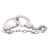 Наручники из металла с длинной цепочкой CHROME HANDCUFFS METAL HANDCUFFS W. KEY - NMC - купить с доставкой в Рыбинске