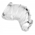 Насадка для ограничения эрекции Detained Soft Body Chastity Cage - XR Brands - купить с доставкой в Рыбинске