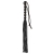Чёрная мини-плеть из резины Rubber Mini Whip - 22 см. - Blush Novelties - купить с доставкой в Рыбинске