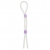 Прозрачное эрекционное кольцо-лассо SILICONE LASSO COCK RING DUAL BEADS - NMC - в Рыбинске купить с доставкой