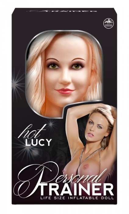 Надувная кукла с вибрацией и 2 любовными отверстиями Hot Lucy Lifesize Love Doll - NMC - в Рыбинске купить с доставкой