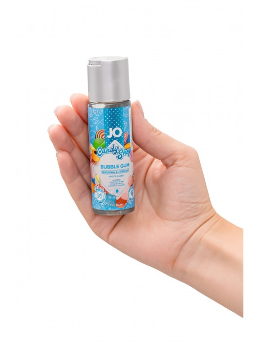 Смазка на водной основе Candy Shop Bubblegum с ароматом жвачки - 60 мл. - System JO - купить с доставкой в Рыбинске