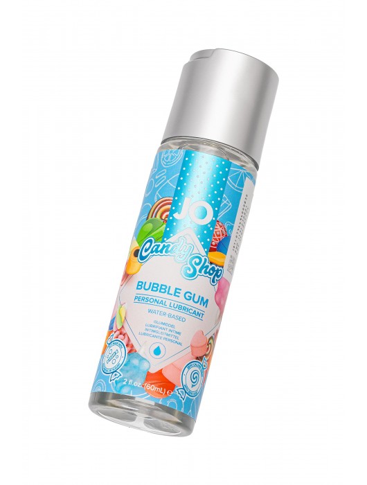 Смазка на водной основе Candy Shop Bubblegum с ароматом жвачки - 60 мл. - System JO - купить с доставкой в Рыбинске