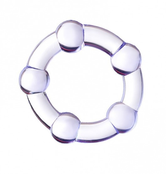 Фиолетовое эрекционное кольцо A-Toys - A-toys - в Рыбинске купить с доставкой