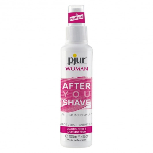 Спрей после бритья pjur WOMAN After You Shave Spray - 100 мл. - Pjur - купить с доставкой в Рыбинске