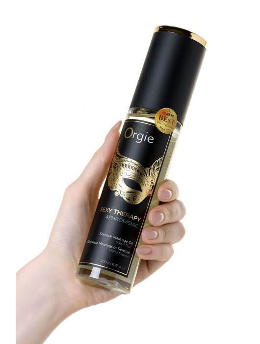 Минеральное массажное масло Orgie Sexy Therapy Afrodisiac - 200 мл. - ORGIE - купить с доставкой в Рыбинске