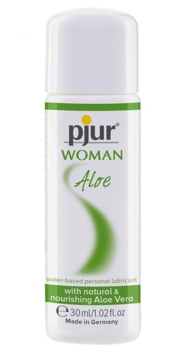 Лубрикант на водной основе pjur WOMAN Aloe - 30 мл. - Pjur - купить с доставкой в Рыбинске