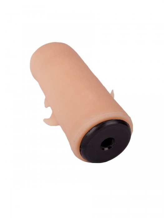 Черный пояс-трусики с двумя насадками  Экзотик-Sara  - 16,5 и 11 см. - LOVETOY (А-Полимер) - купить с доставкой в Рыбинске