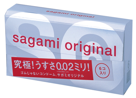 Ультратонкие презервативы Sagami Original - 6 шт. - Sagami - купить с доставкой в Рыбинске