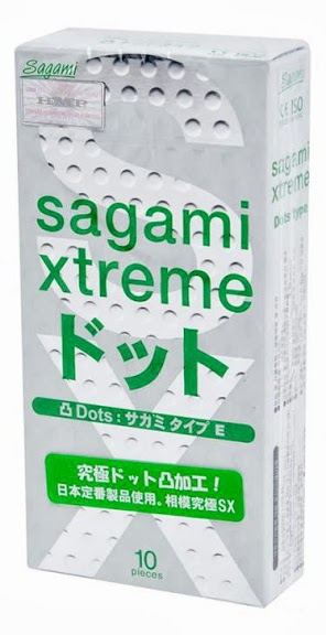 Презервативы Sagami Xtreme Type-E с точками - 10 шт. - Sagami - купить с доставкой в Рыбинске