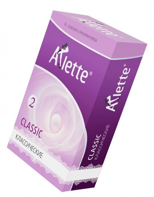 Классические презервативы Arlette Classic - 6 шт. - Arlette - купить с доставкой в Рыбинске