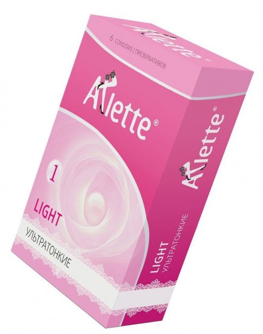 Ультратонкие презервативы Arlette Light - 6 шт. - Arlette - купить с доставкой в Рыбинске