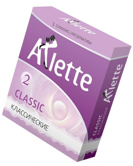 Классические презервативы Arlette Classic - 3 шт. - Arlette - купить с доставкой в Рыбинске