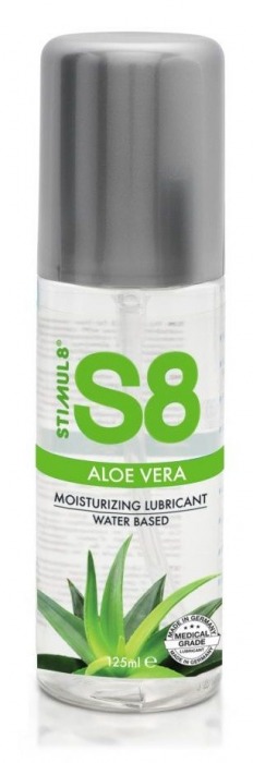 Лубрикант на водной основе S8 Aloe Vera Lube - 125 мл. - Stimul8 - купить с доставкой в Рыбинске