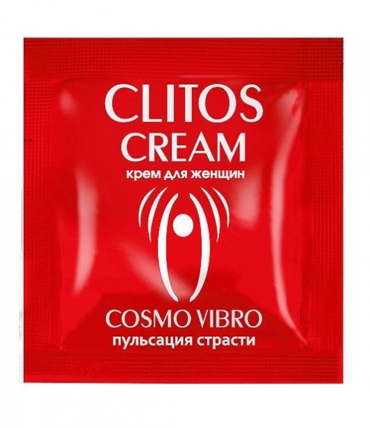 Пробник возбуждающего крема для женщин Clitos Cream - 1,5 гр. - Биоритм - купить с доставкой в Рыбинске