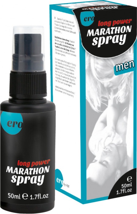 Пролонгирующий спрей для мужчин Long Power Marathon Spray - 50 мл. - Ero - купить с доставкой в Рыбинске