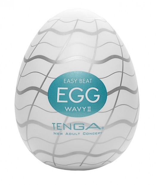 Мастурбатор-яйцо EGG Wavy II - Tenga - в Рыбинске купить с доставкой