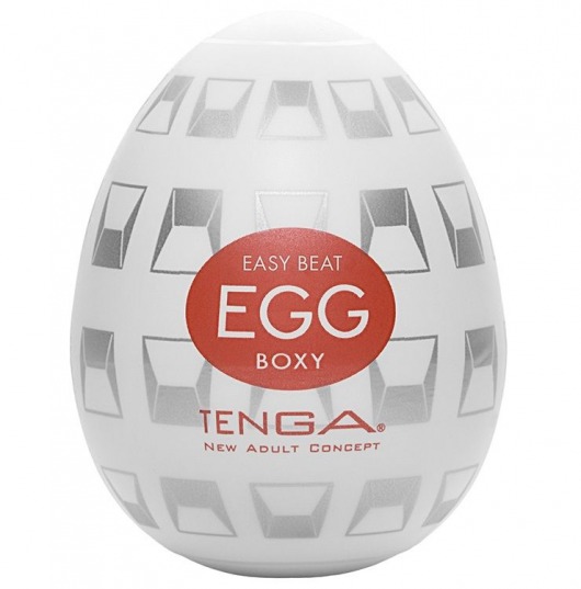 Мастурбатор-яйцо EGG Boxy - Tenga - в Рыбинске купить с доставкой