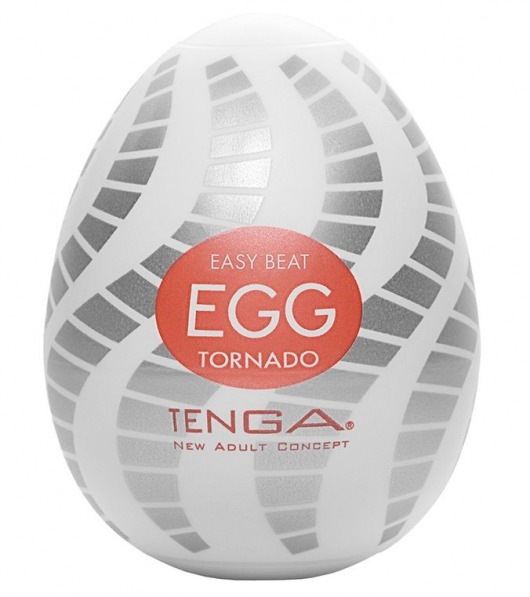 Мастурбатор-яйцо EGG Tornado - Tenga - в Рыбинске купить с доставкой