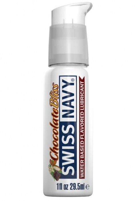 Лубрикант с ароматом шоколада Swiss Navy Chocolate Bliss Lube - 29,5 мл. - Swiss navy - купить с доставкой в Рыбинске