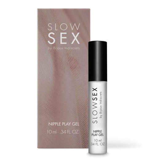 Возбуждающий гель для сосков Slow Sex Nipple Play Gel - 10 мл. - Bijoux Indiscrets - купить с доставкой в Рыбинске