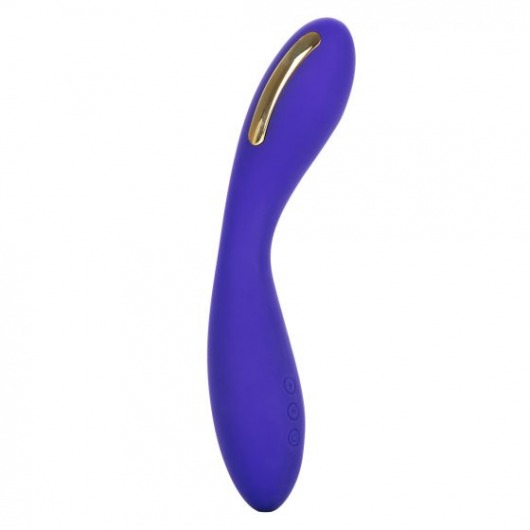 Фиолетовый вибратор с электростимуляцией Intimate E-Stimulator Wand - 21,5 см. - California Exotic Novelties - купить с доставкой в Рыбинске