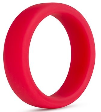 Красное эрекционное кольцо Silicone Go Pro Cock Ring - Blush Novelties - в Рыбинске купить с доставкой